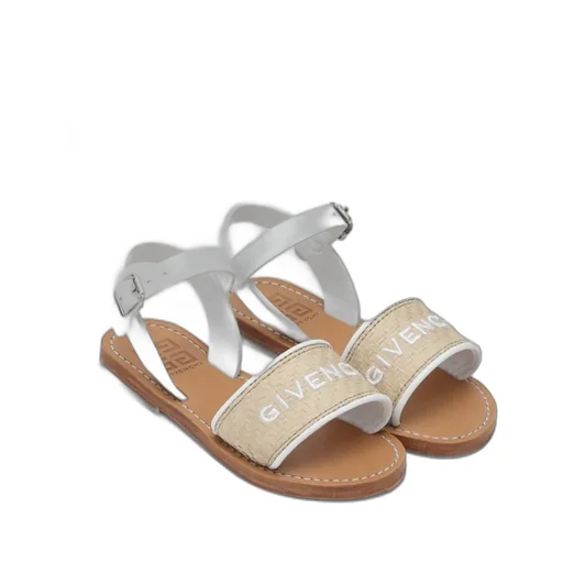 Open-Toed Flat Sandals
