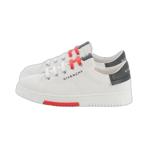 Logo-Print Lace-Up Sneakers