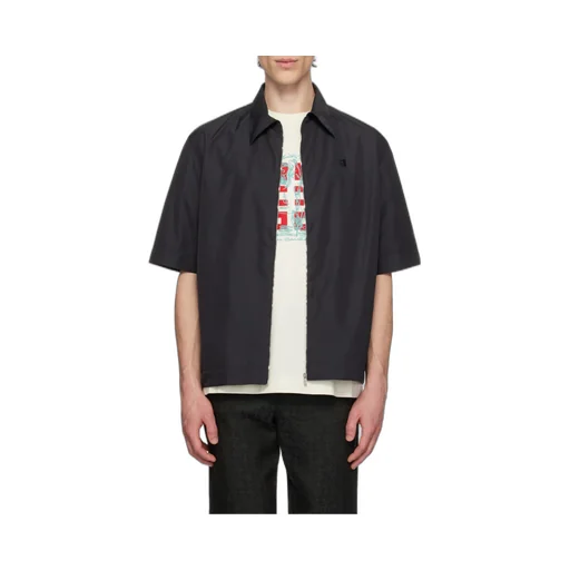 4G Plaque Zipped Shirt