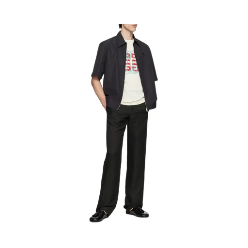4G Plaque Zipped Shirt