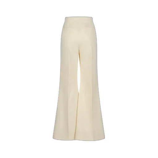 Mid-Waisted Wide-Leg Pants