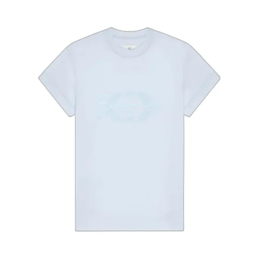 Medallion Embroidered Crewneck T-Shirt