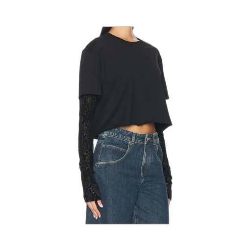 4G Pattern Doubled-Sleeved T-Shirt
