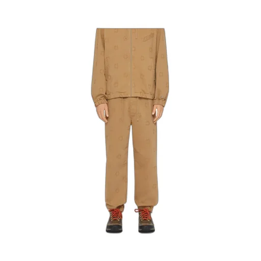 Logo Detailed Elastic-Waist Pants