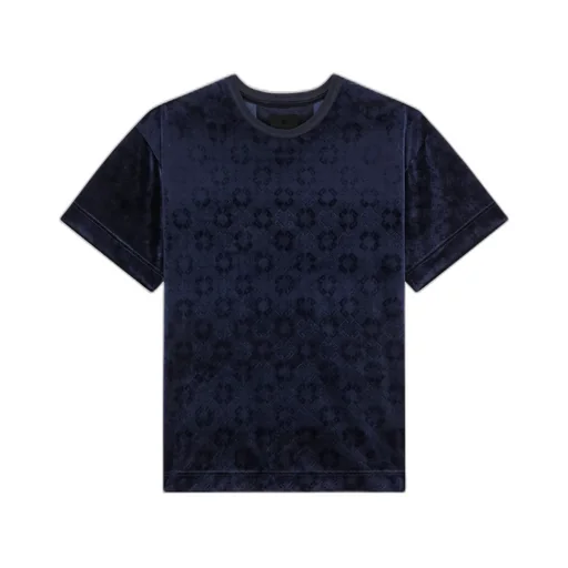 T-Shirt In Monogram Velvet