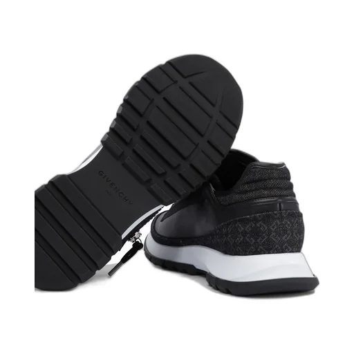 Zip Detailed Lace-Up Sneakers