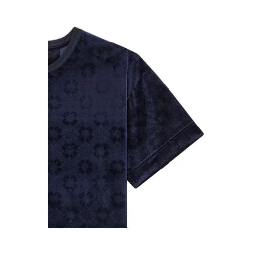 T-Shirt In Monogram Velvet