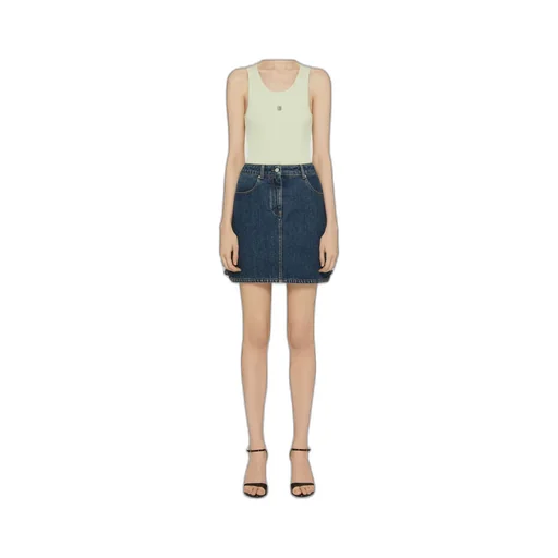 Mini Denim Skirt