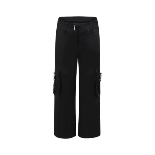 Satin Cargo Trousers