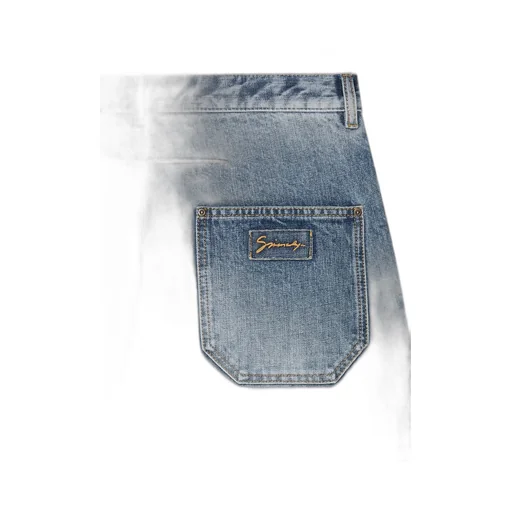 Washed Loose-Fit Jeans