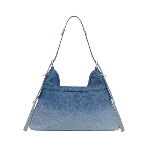 Medium Voyou Denim Shoulder Bag