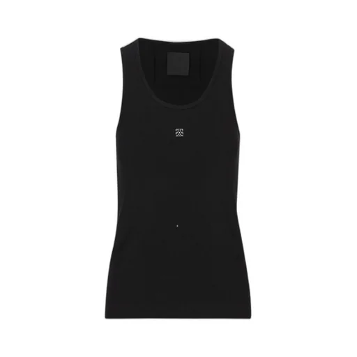 4G Plaque Ribbed Tank Top