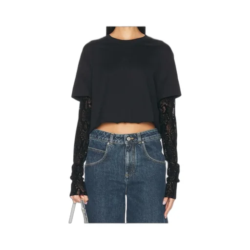 4G Pattern Doubled-Sleeved T-Shirt