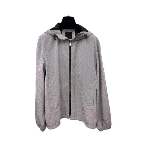 Monogram 72-Jacquard Hooded Windbreaker