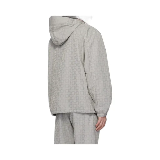 Monogram 72-Jacquard Hooded Windbreaker