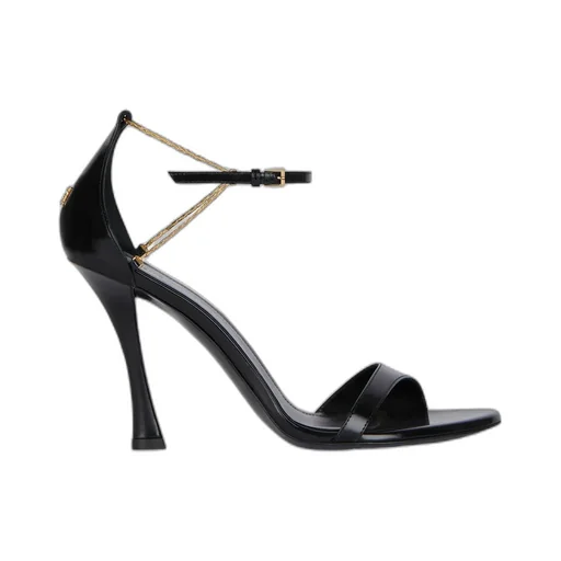 4G Liquid Chain Detailed Sandals