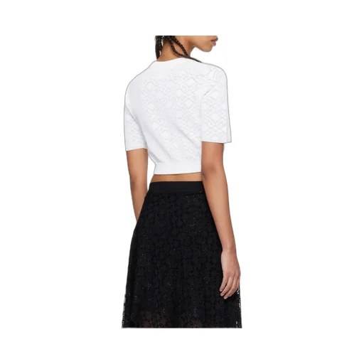 Monogram 72 Jacquard Short-Sleeve Knit Top