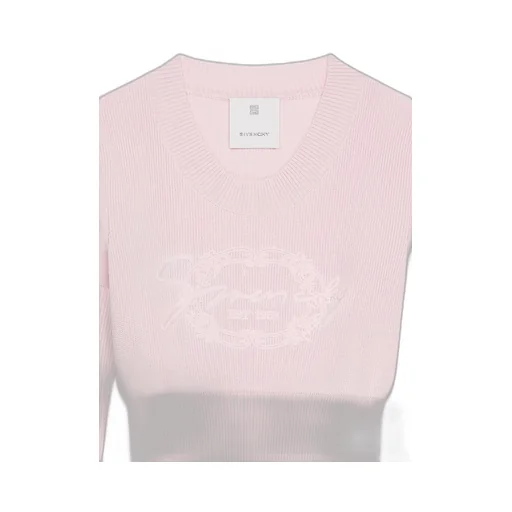 Medallion Jacquard Knit Top