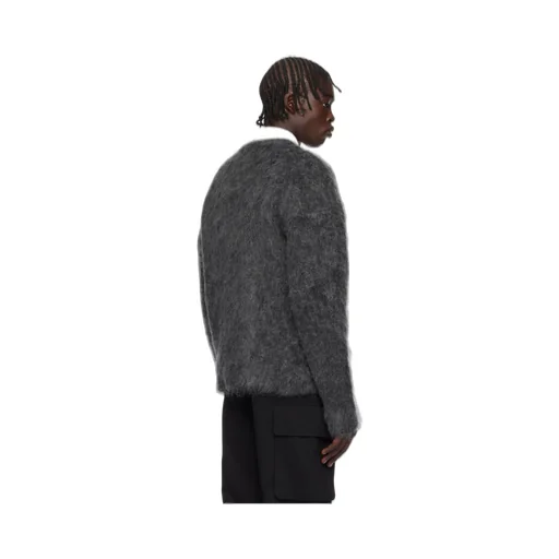 Logo Jacquard Brushed Sweater
