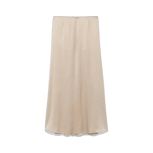 Pleated Maxi Skirt