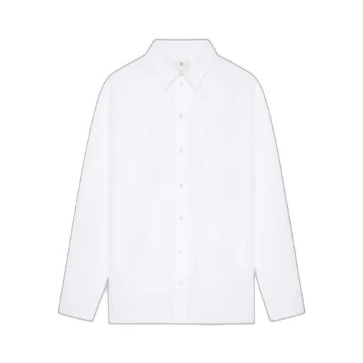 Split-Back Oversized Shirt