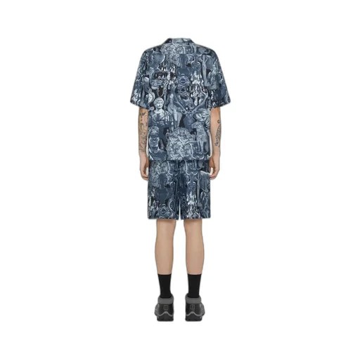 Hubert Objects Print Short-Sleeve Shirt