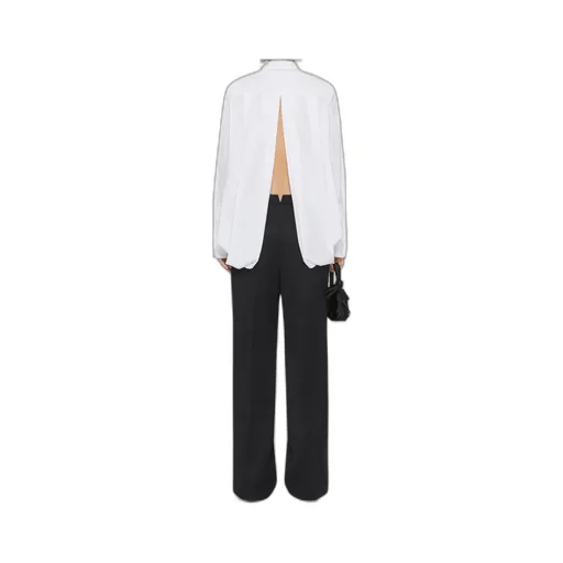 Split-Back Oversized Shirt