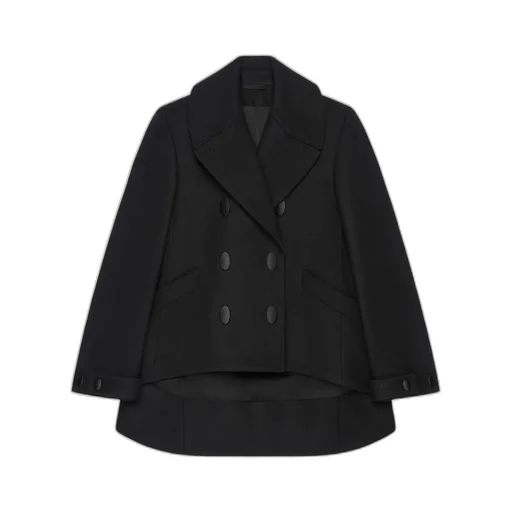 Oversized Asymmetric Peacoat