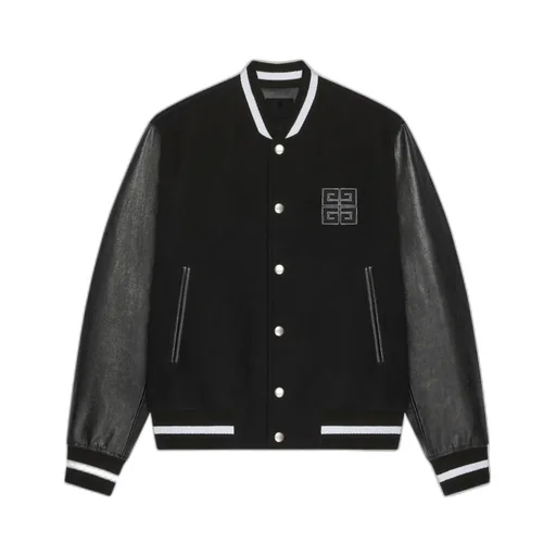 4G Button-Up Varsity Jacket