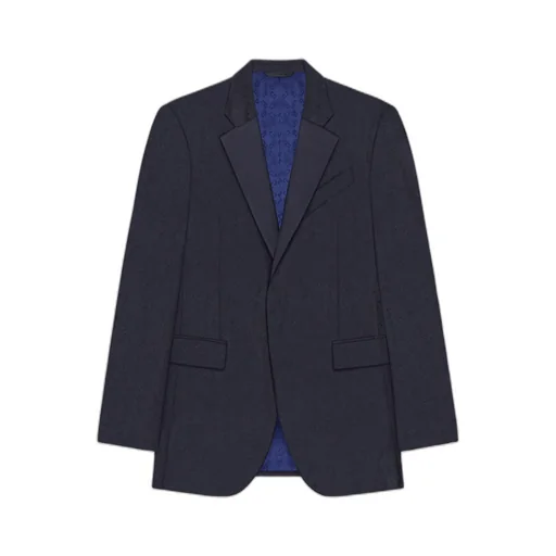 Monogram Slim-Fit Blazer