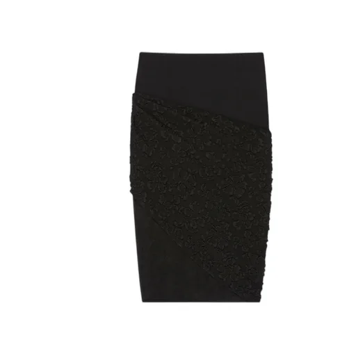 Asymmetric Floral Skirt