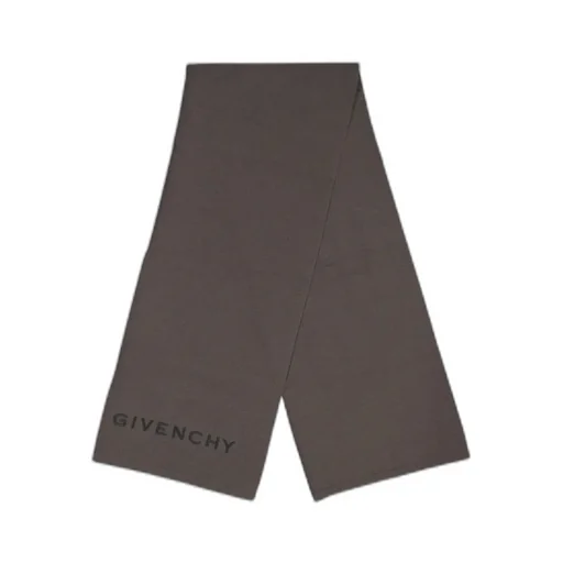 Logo-Embroidered Scarf