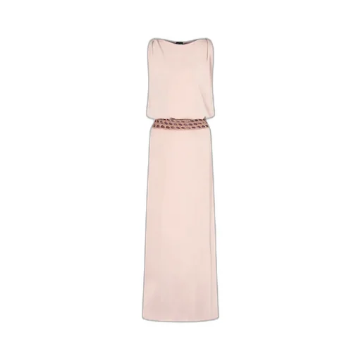Metallic-Threading Dress
