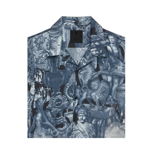 Hubert Objects Print Short-Sleeve Shirt