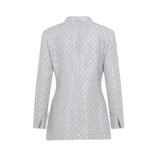 Checked Blazer