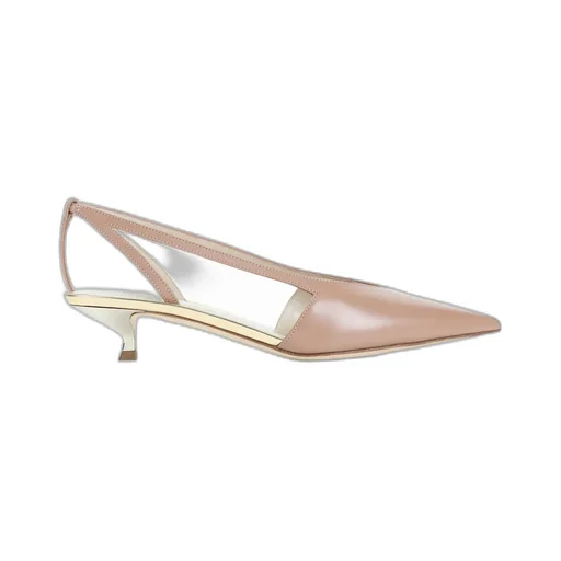 30Mm Leather Pumps