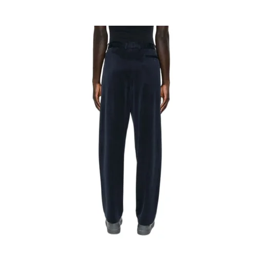 Straight-Leg Jersey Trousers