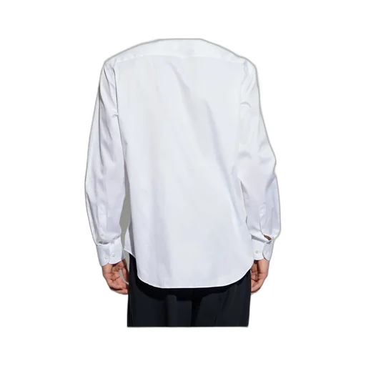 Curved Hem Twill Shirt