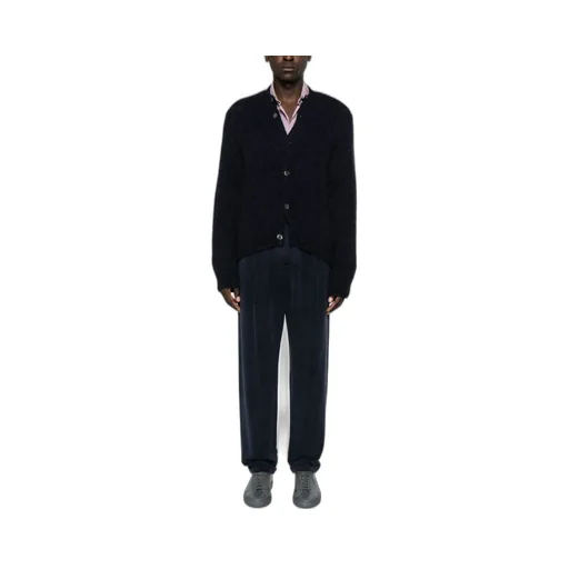 Straight-Leg Jersey Trousers