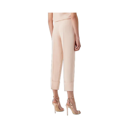 Mid Rise Glitter Detailed Trousers