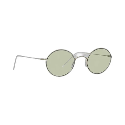 Round-Frame Tinted Sunglasses