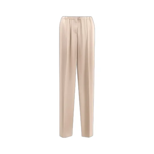 Mid-Rise Straight Leg Trousers