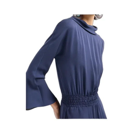 Elasticated-Waist Day Dress
