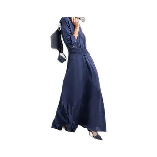 Elasticated-Waist Day Dress