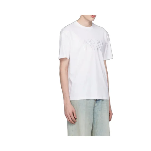 Logo Embroidered Crewneck T-Shirt