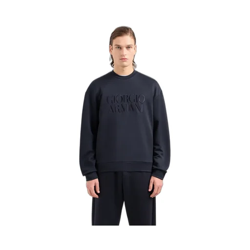 Logo-Embroidered Round-Neck Jumper