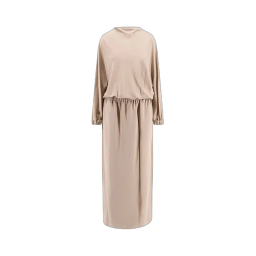 Crepe Midi Dress