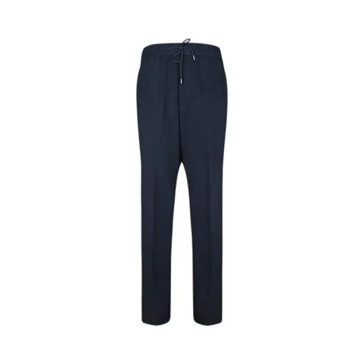 Pleated Drawstring Trousers