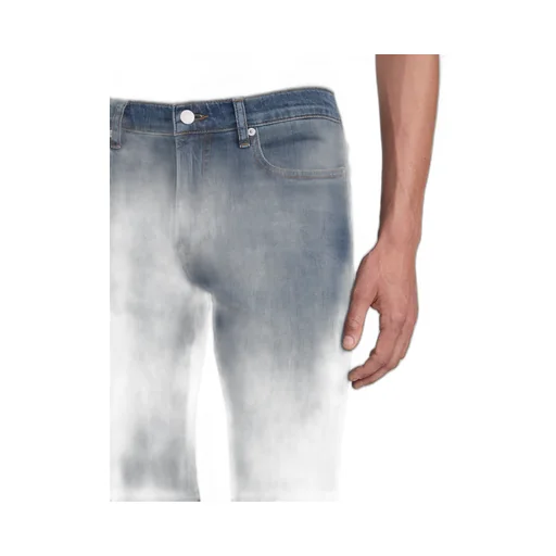 Mid-Rise Straight-Leg Jeans