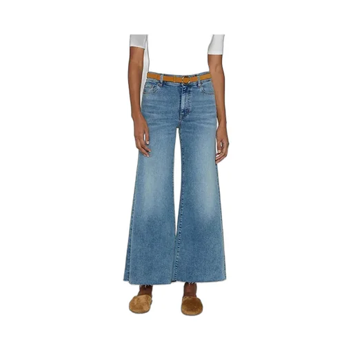 High-Waisted Wide-Leg Jeans